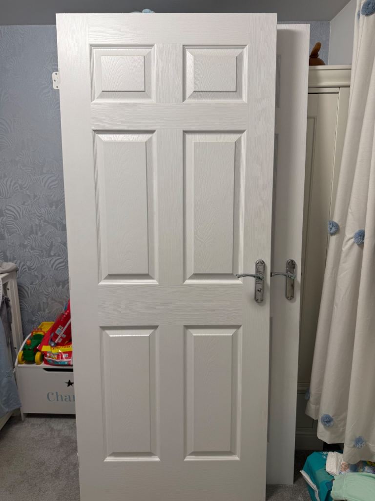 Pre finished 6 panel doors x 6