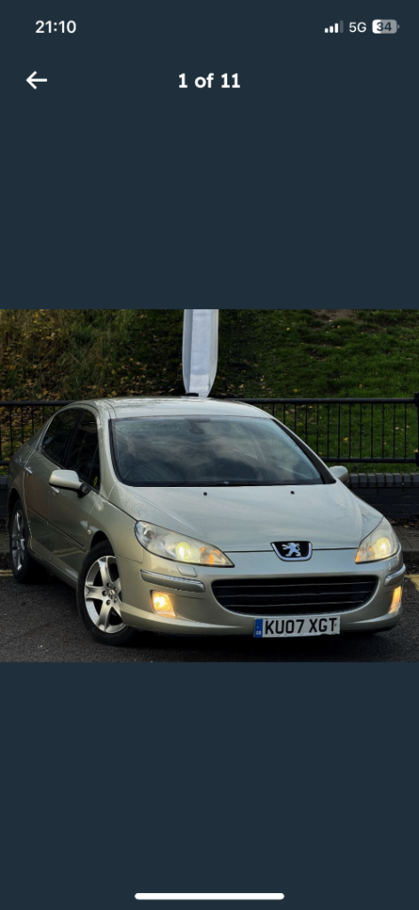 Peogeot 407 Automatic 