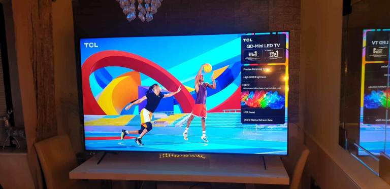TCL C6K 75" QD-Mini LED 4K HDR10+ DOLBY VISION IQ 144HZ GOOGLE TV