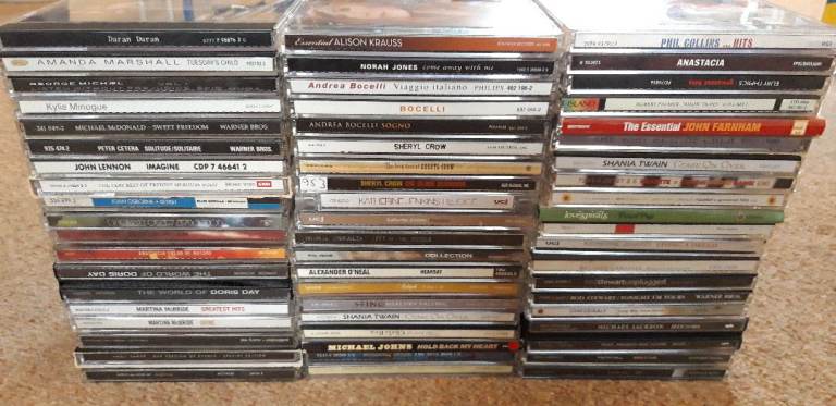 image for CD JOB LOT - POP (MANY TYPES) plus extras 