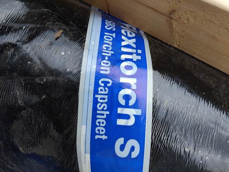 Flexitorch SBS Torch-on Capsheet Felt Green Roofing Rolls