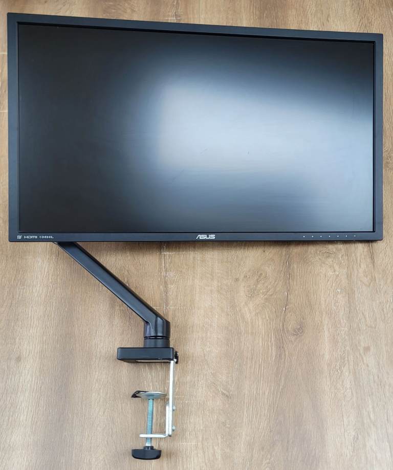 ASUS PB287Q 28" 4K UHD Gaming Monitor with arm