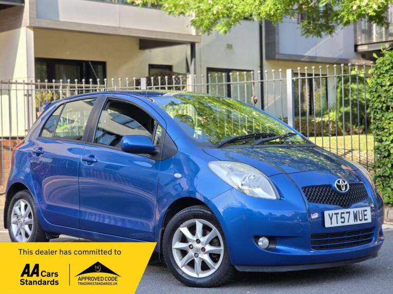 2007 Toyota Yaris 1.3 VVT-i SR 5dr HATCHBACK PETROL Manual