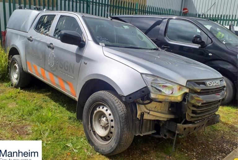 2023/73 ISUZU D MAX ULILITY CAB 4X4 PICKUP SPARES OR REPAIRS PRICE PLUS VAT