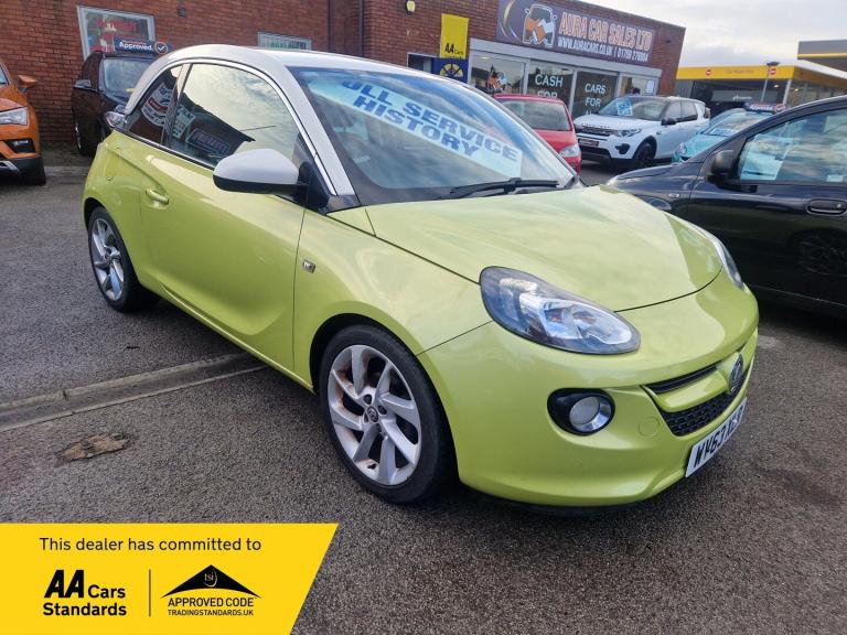 2013 Vauxhall ADAM 1.2i Slam 3dr HATCHBACK Petrol Manual