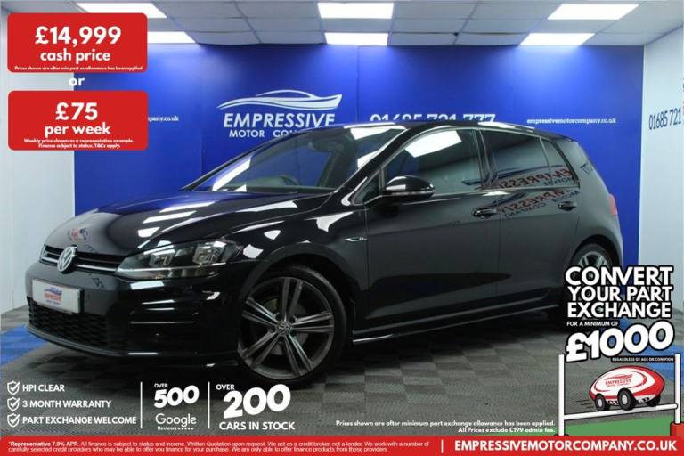 2020 20 VOLKSWAGEN GOLF 1.5 TSI EVO GPF R-LINE HATCHBACK 5DR PETROL DSG EURO 6 (
