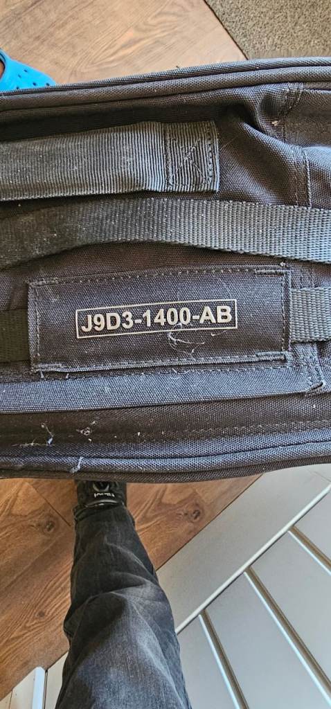 Jaguar I pace spare wheel and tools 