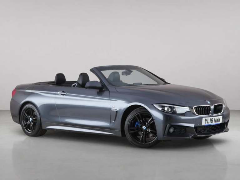 2018 BMW 4 Series 2.0 420d M Sport Auto Euro 6 (s/s) 2dr Convertible Diesel Automatic