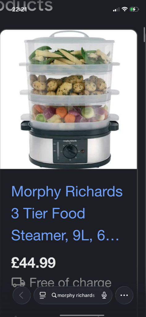 Morphey Richard’s steamer