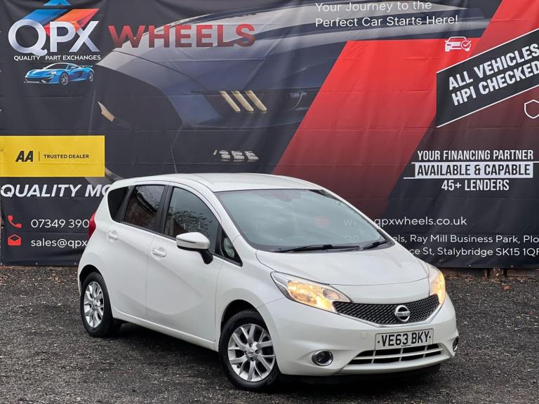 2013 Nissan Note 1.2 12V Acenta Premium Euro 5 (s/s) 5dr MPV Petrol Manual
