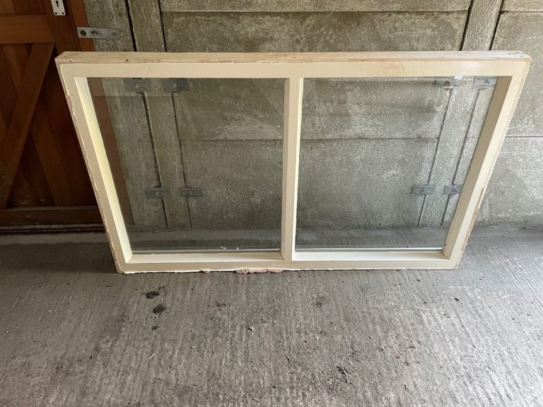 Timber single glazed window