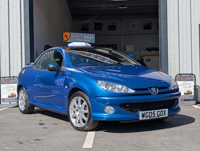 2005 Peugeot 206 2.0 16v Allure 2dr CONVERTIBLE Petrol Manual