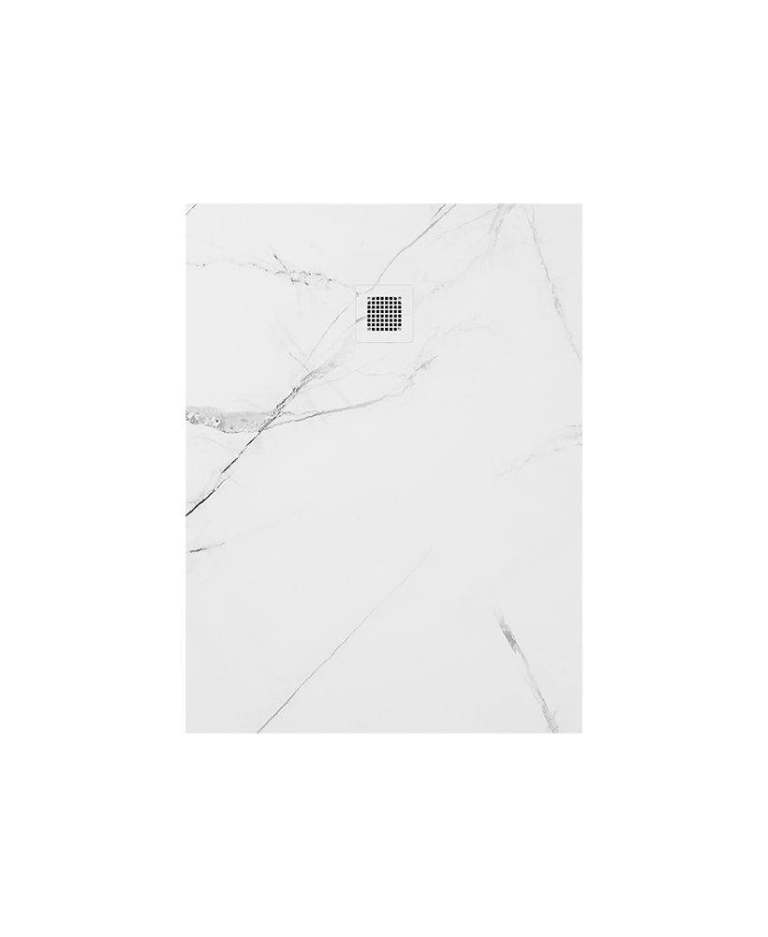 UNITY Rectangle 1200x900mm Shower Tray White Marble - RRP £895