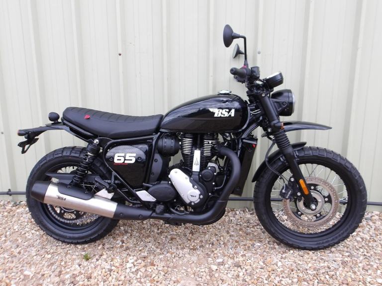 BSA Scrambler 650 Brand New 2026, Finished In Raven Black * UK Delivery *