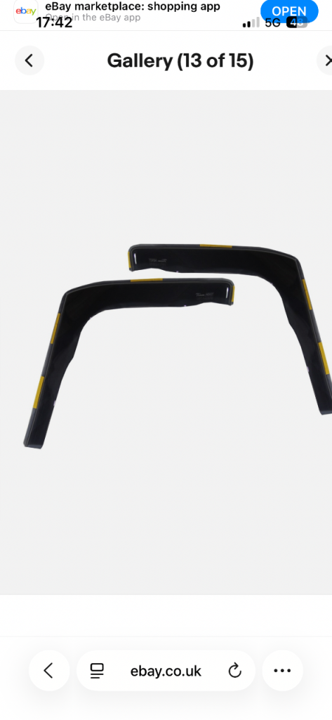 Ford transit mk8 Team Heko window deflecters