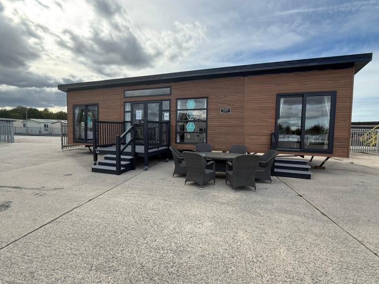 New 2026 Athena Lodge - DG, CH, 2 Shower Ensuites, Bedroom Patio Doors - Offsite