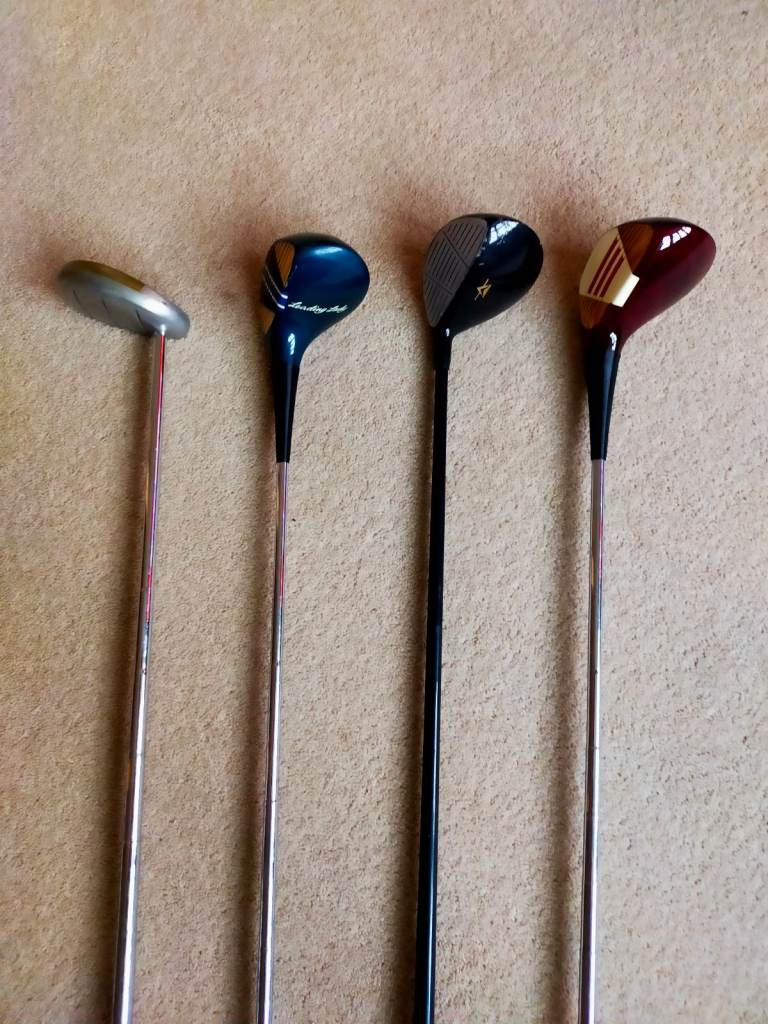 image for Four Mens mixed sizes starter clubs