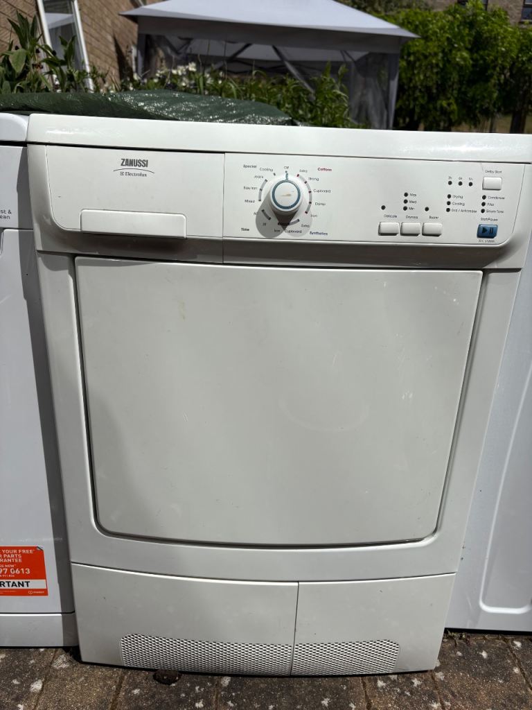 Zanussi zdc 67550W condenser tumble dryer