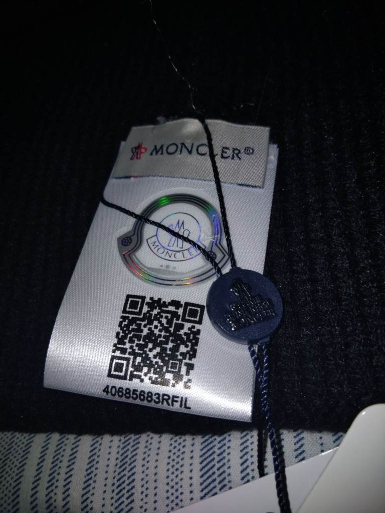 Moncler Black Beanie