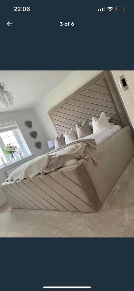 Autumn SALE On These Stunning Double/King Size Beds With Mattress In Different Colour Available