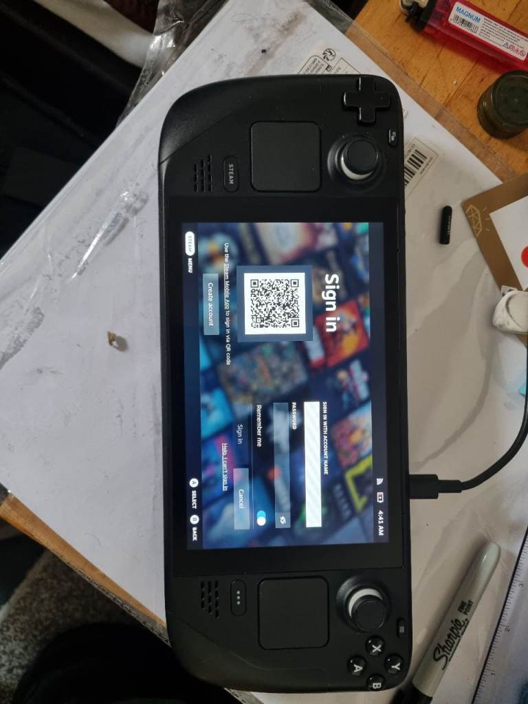 image for Steam deck