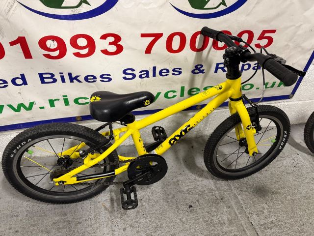 Frog 44 TDF 16” Wheel Unisex Bike. Yellow No3, £175. Delivery