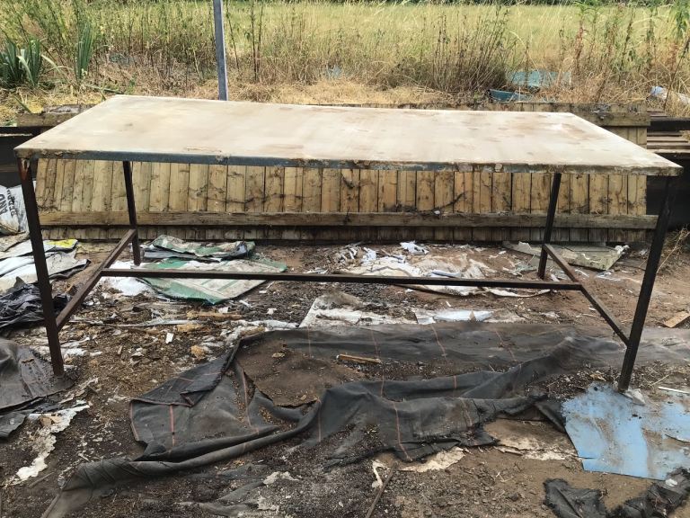 Work tables and work benches
