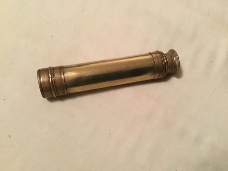 Vintage Brass Telescope / Spyglass – Good Condition