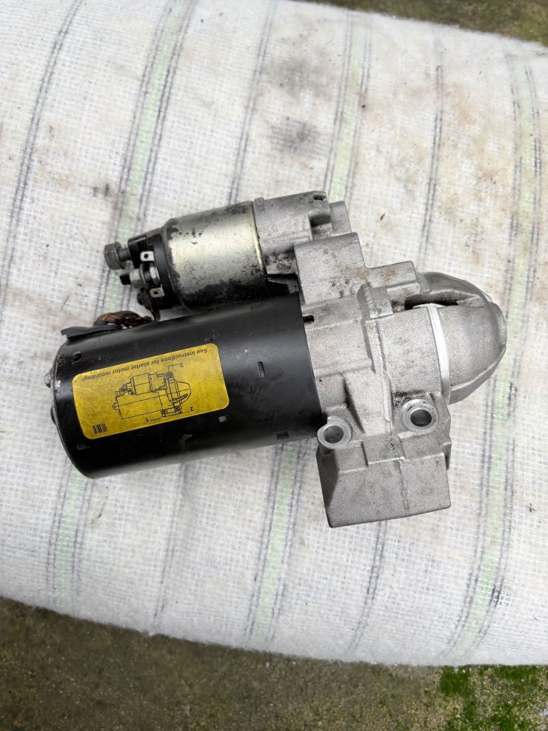 Used BMW N47 Starter Motor (F10, F30, E90, E87 compatible)