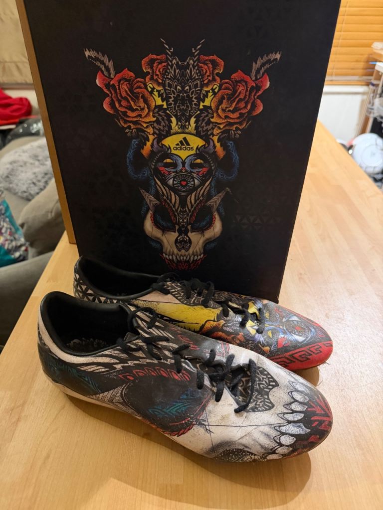 Adidas F50 Adizero Tattoo Limited Edition Football Boots UK 10