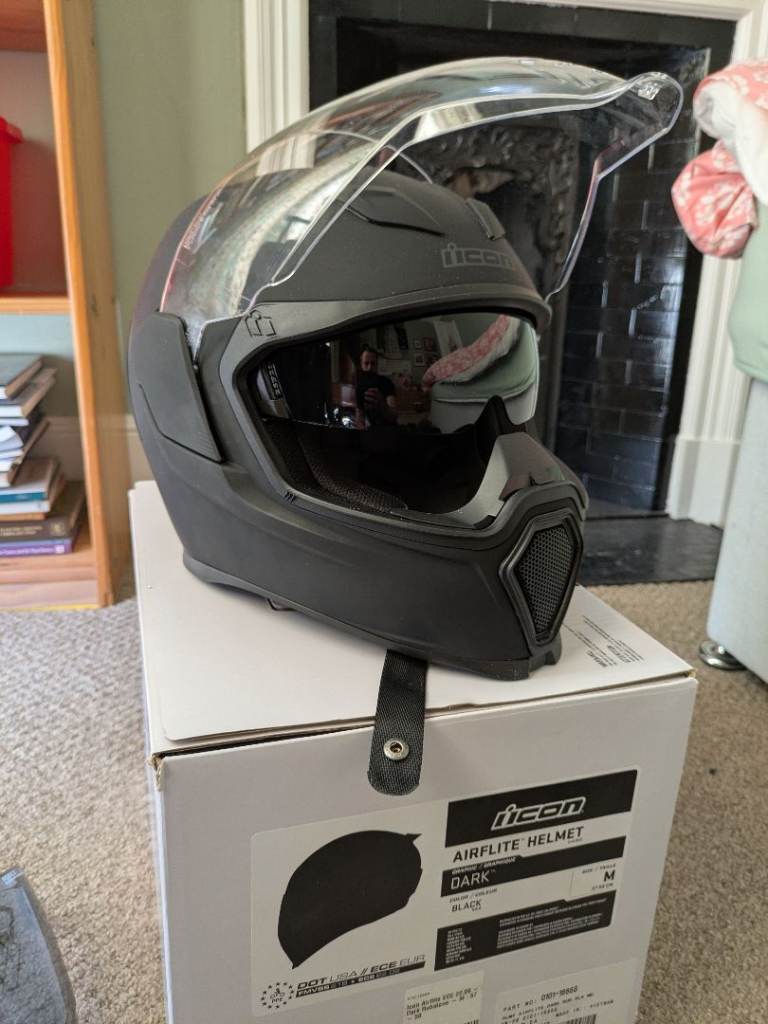 Icon Airflite Dark Rubatone helmet 