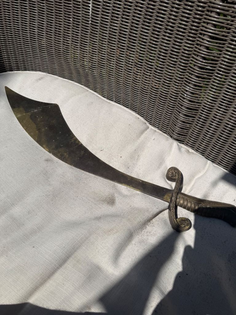 Vintage Metal Cutlass/Sword Prop – Fancy Dress or Display