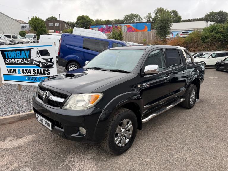 2007 Toyota Hilux Invincible D/Cab Pick Up 3.0 D-4D 4WD PICK UP Diesel Manual