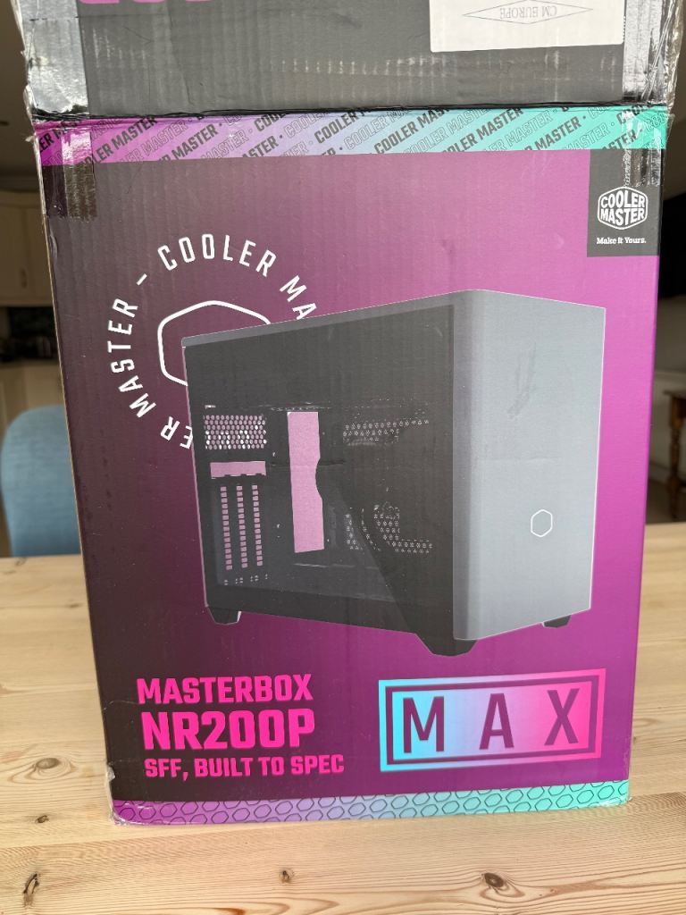 Cooler Master MasterBox NR200P MAX (Case + SFX 850W PSU + 280mm AIO) – Spares or Repair – 