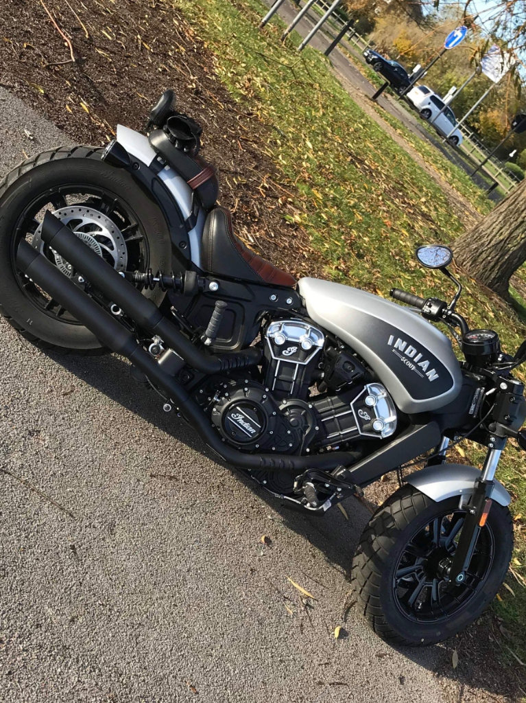 2018 Indian SCOUT Bobber excellent condition with extras