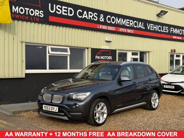 2014 63 BMW X1 2.0 20D XLINE SUV 5DR DIESEL AUTO XDRIVE EURO 5 (S/S) (184 PS) DI