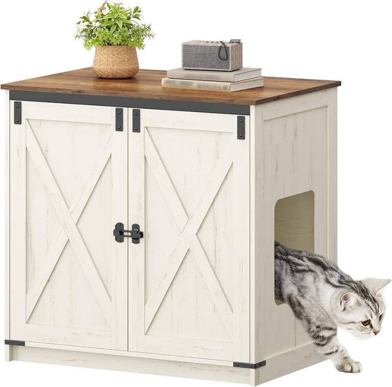 Cat Litter Box Cabinet