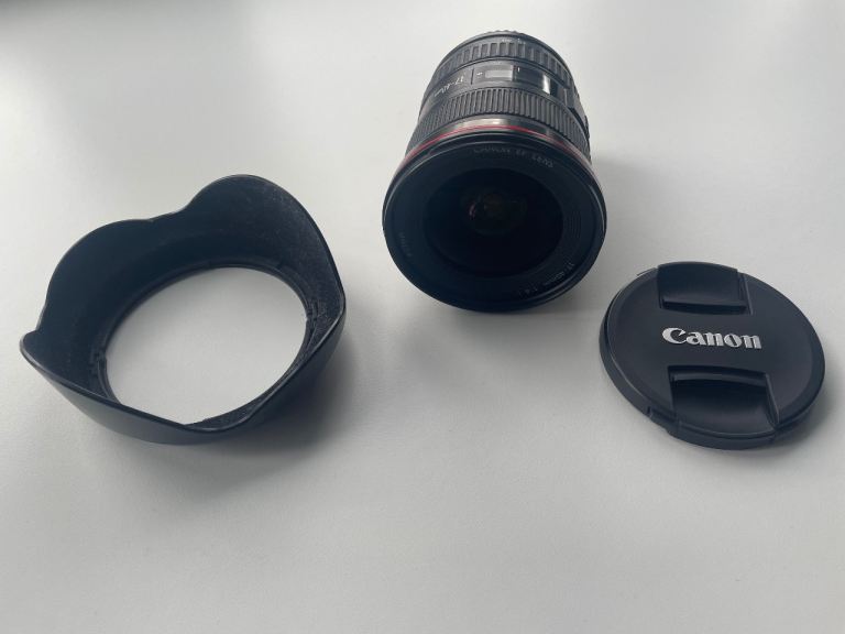 Canon EF L series 17-49mm lens