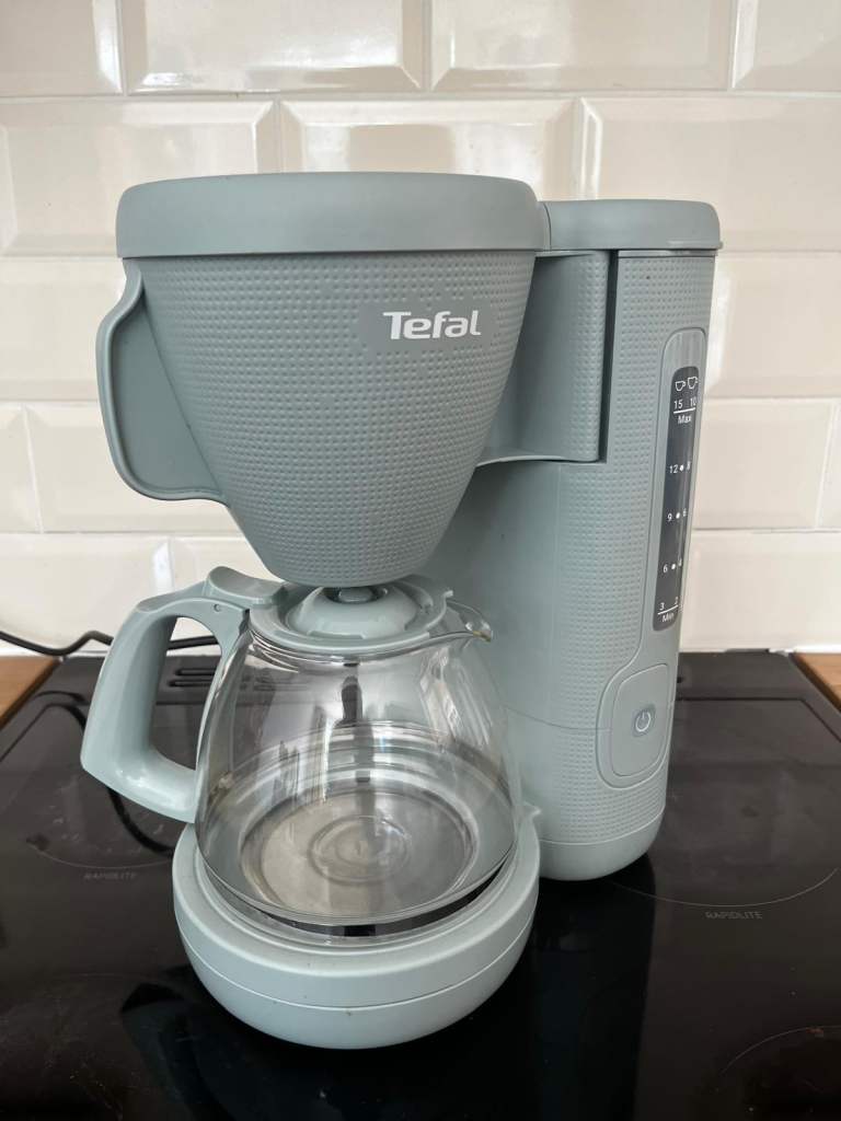 Tefal Filter Coffee Machine – Grey, Good Condition