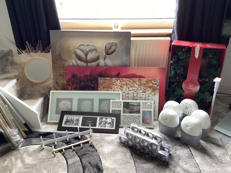 Job Lot of Household Items - Kitchen, Decor, Storage
