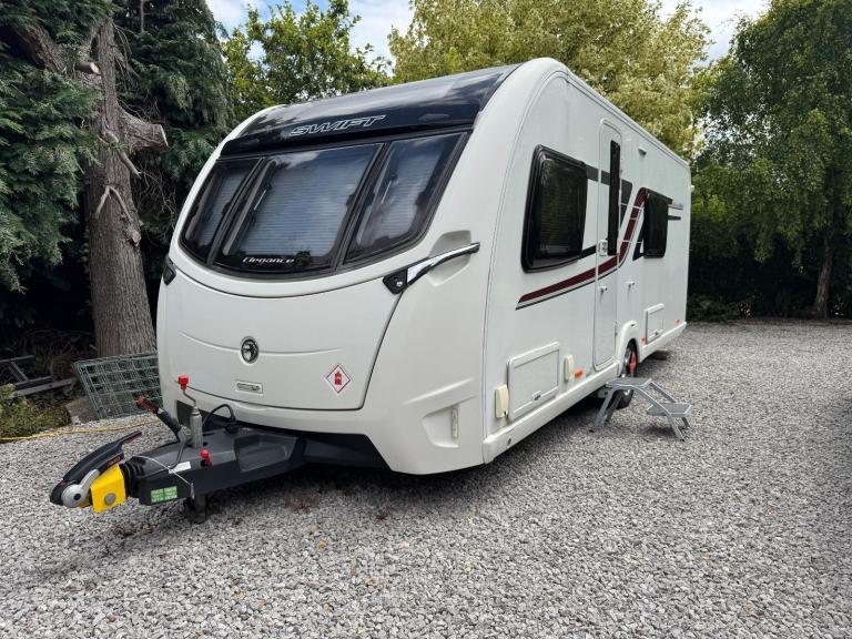 Swift Elegance 570 - 4 berth - fixed bed - caravan for sale 
