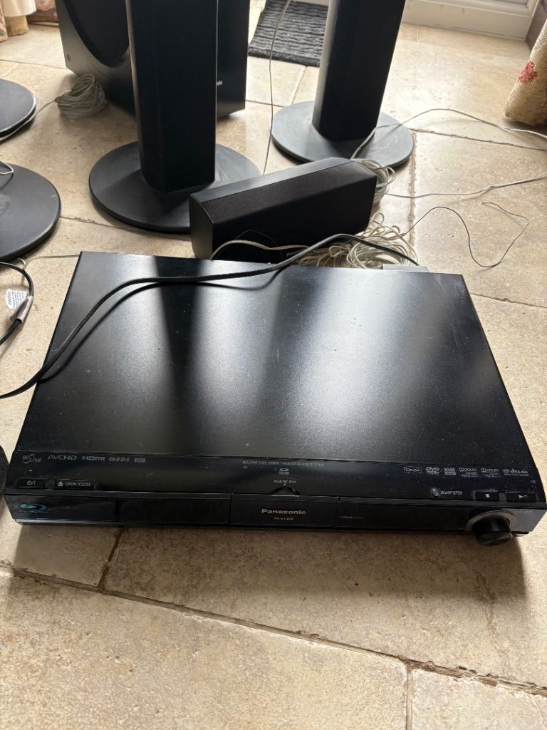 Panasonic Blu Ray home theater sound system