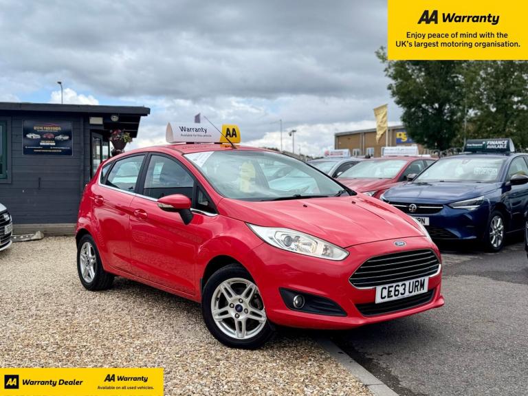 2013 Ford Fiesta 1.25 82 Zetec 5dr HATCHBACK Petrol Manual