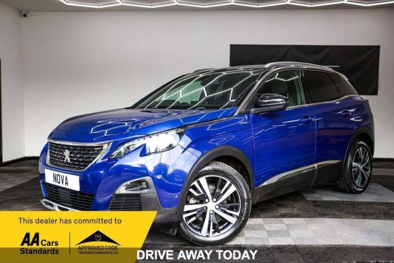 2019 Peugeot 3008 1.5 BlueHDi GT Line SUV 5dr Diesel Manual Euro 6 (s/s) (130 ps) HATCHBACK Diese...