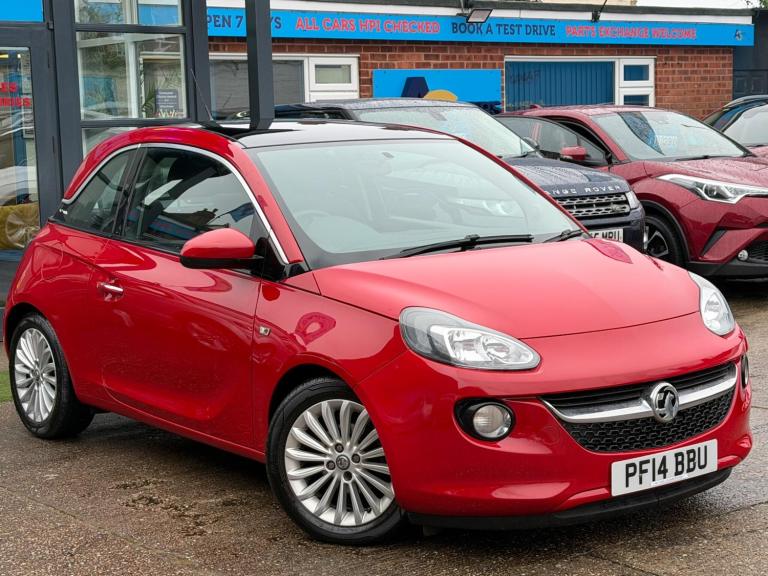 2014 Vauxhall ADAM 1.2 16v GLAM Hatchback 3dr Petrol Manual Euro 5 (70 ps) HATCHBACK Petrol Manual