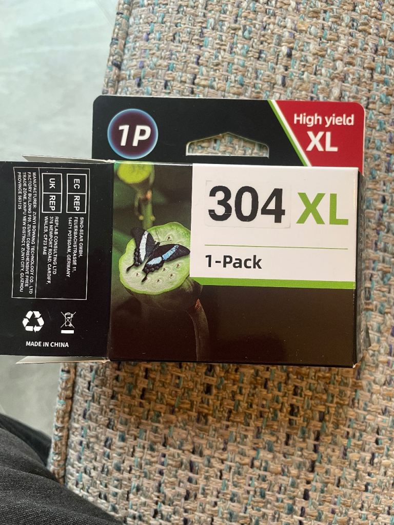 image for Black Ink cartridge 304XL