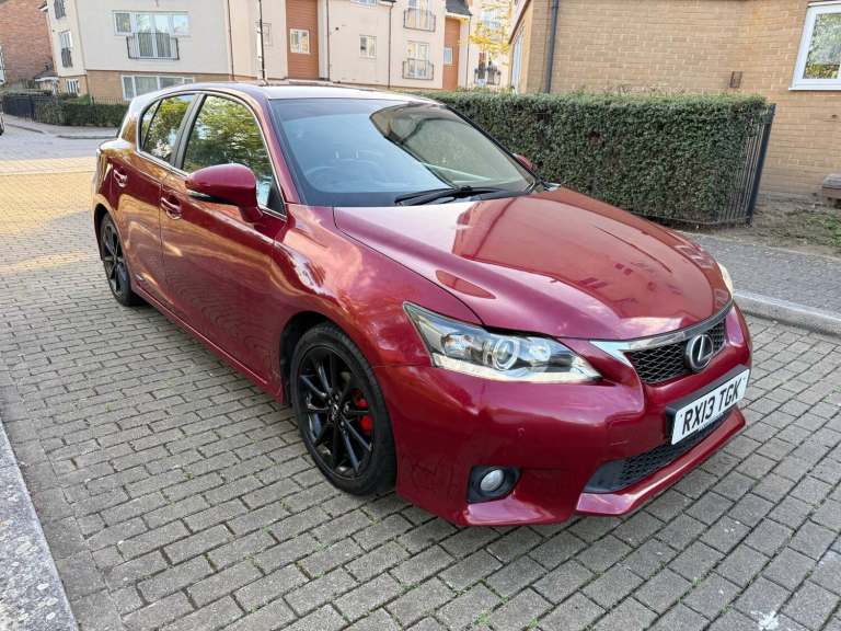 2013 Lexus CT 200h 1.8 F-Sport 5dr CVT Auto HATCHBACK Petrol/Electric Hybrid Automatic