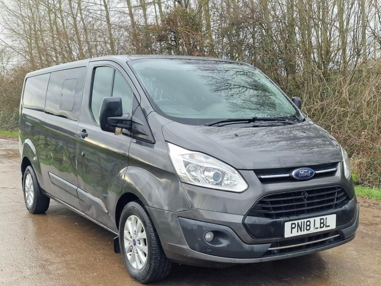 2018 Ford Transit Custom 290 TREND LWB 6 Seat Crew Cab  Drives Perfect  ULEZ
