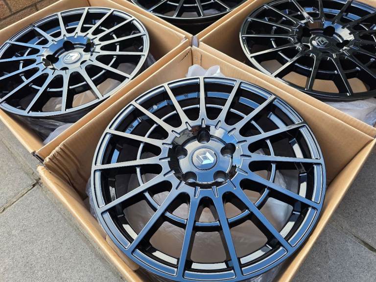18" ALLOY WHEELS VAUXHALL VIVARO 2014-2019 RENAULT TRAFIC 2014-2026 brand new & load rated