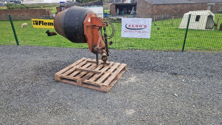 Tractor three point linkage Lawrence Edwards pto cement mixer 